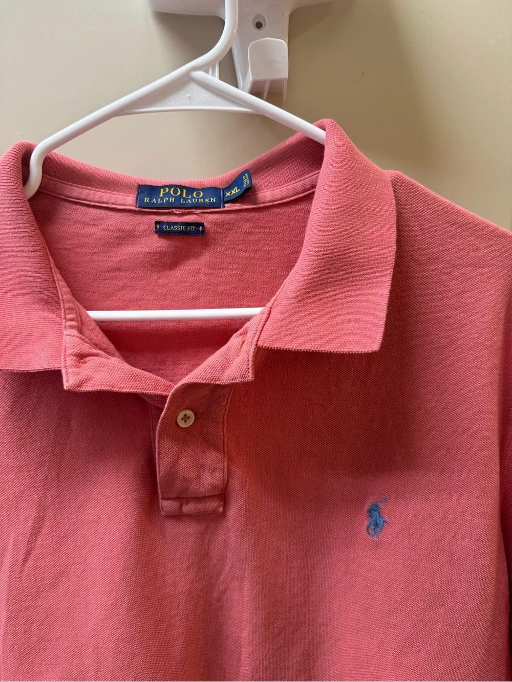 Ralph Lauren Short-Sleeve Polo - peach/pink